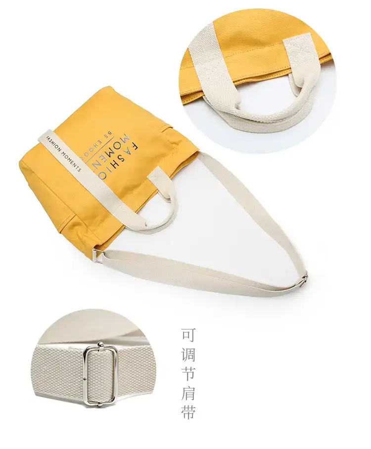 Women Canvas Shoulder Bag Red Strap 2026 — feature 21