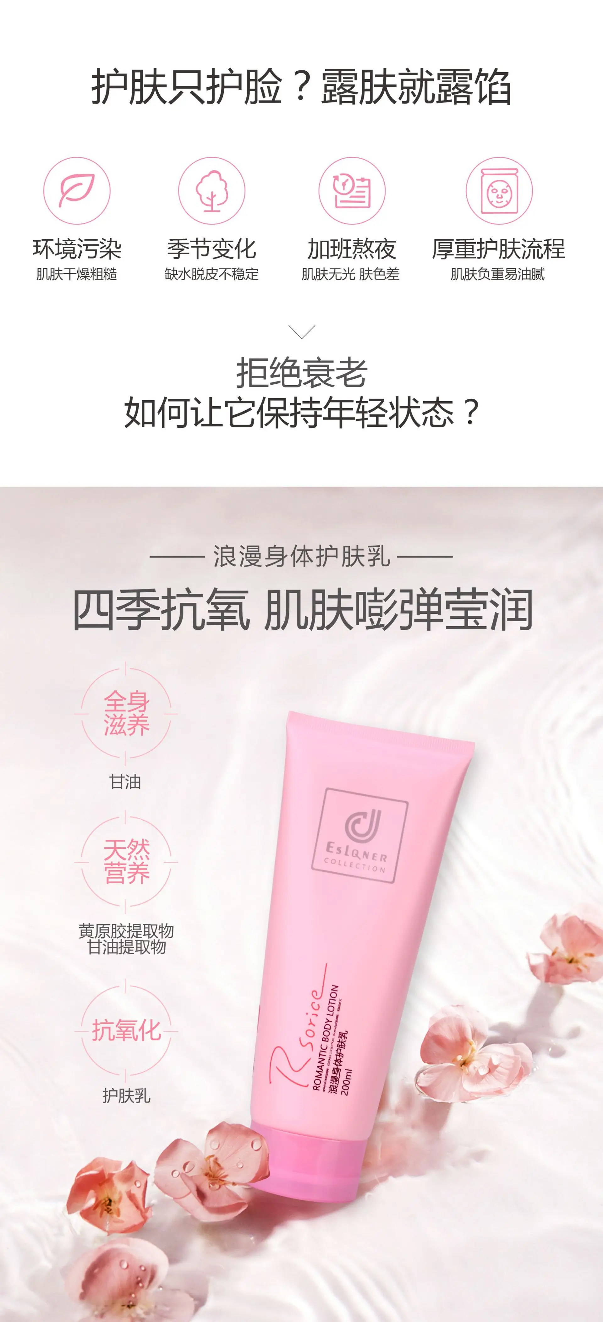 Cosway Romantic Body Lotion 200ml Pink — feature 3