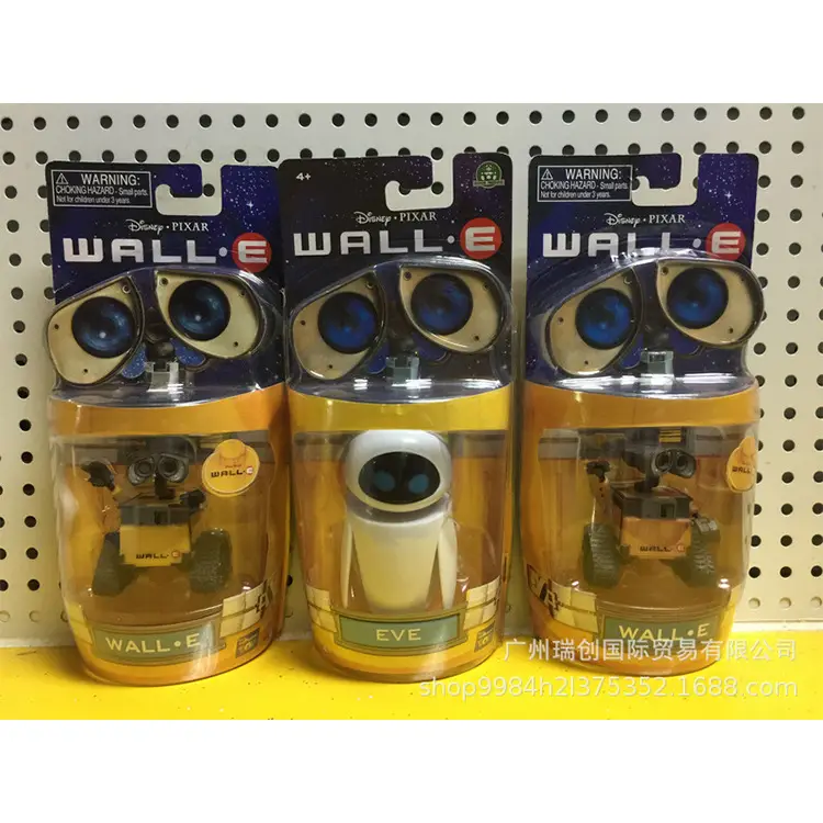 Robot Story WALL-E Wally eva Little eva Desk Car Toy Hand-made Puppet Model Ornaments