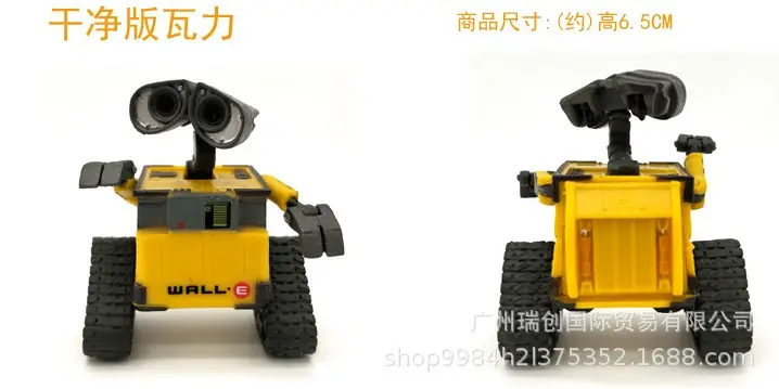 Robot Story WALL-E Wally eva Little eva Desk Car Toy Hand-made Puppet Model Ornaments