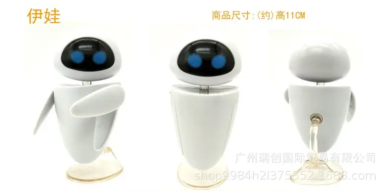 Robot Story WALL-E Wally eva Little eva Desk Car Toy Hand-made Puppet Model Ornaments