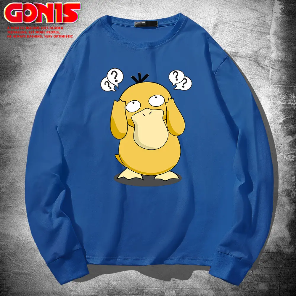 Men Blue Pokémon Graphic Sweatshirt - Image 5