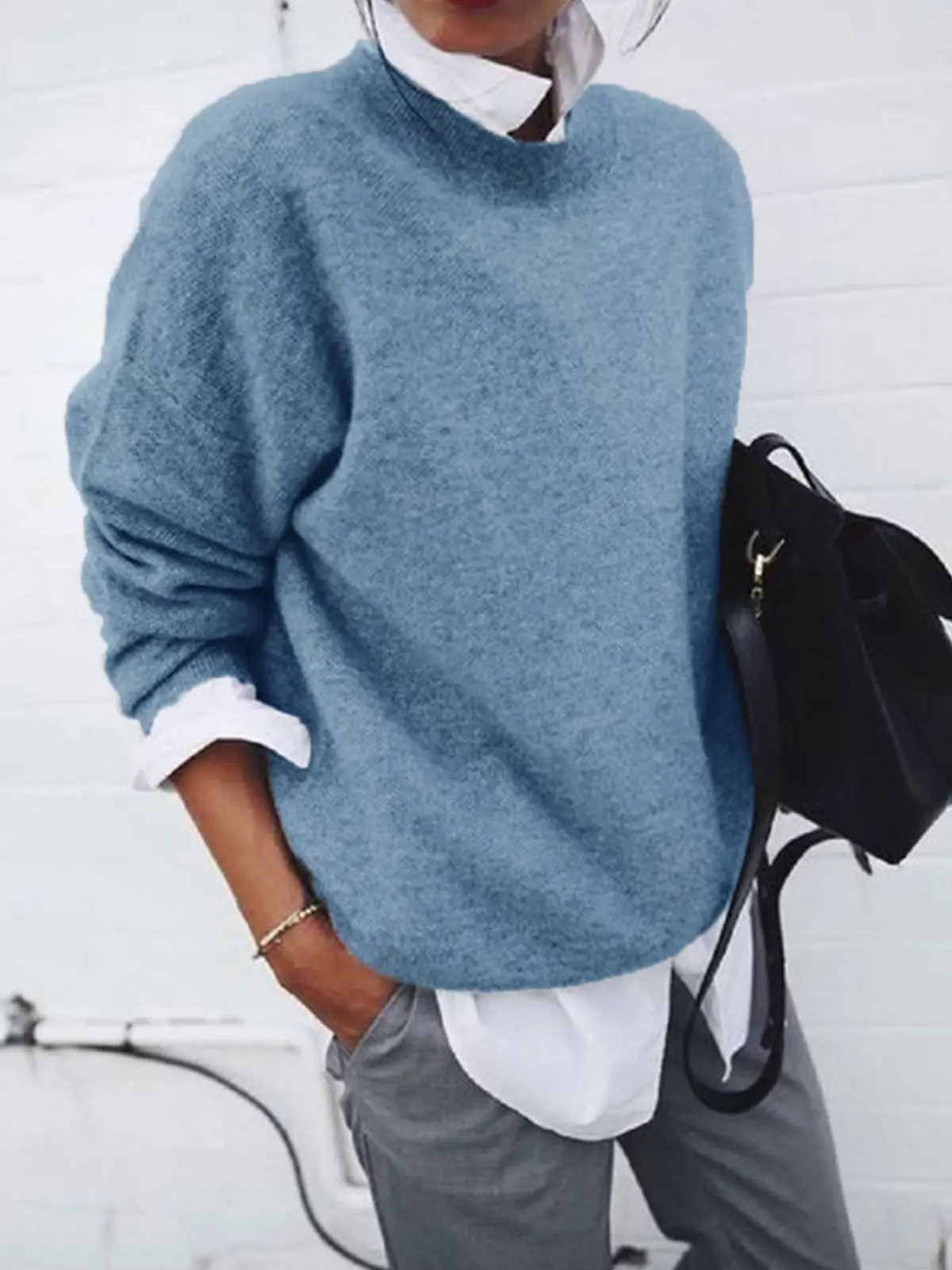 Blue (one-piece sweater)