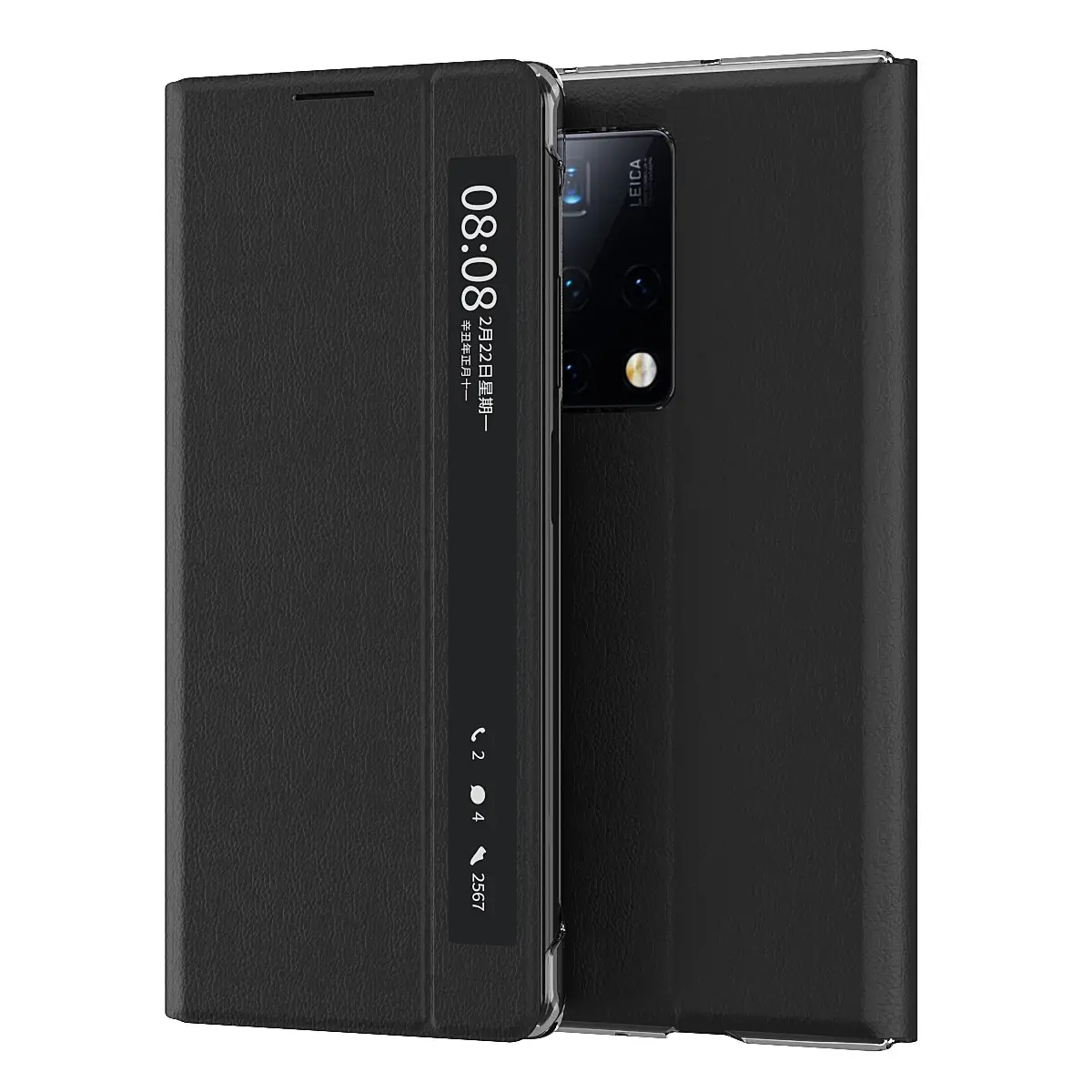 Huawei Mate X2 Full Coverage Drop Resistant Leather Cover - Image 11