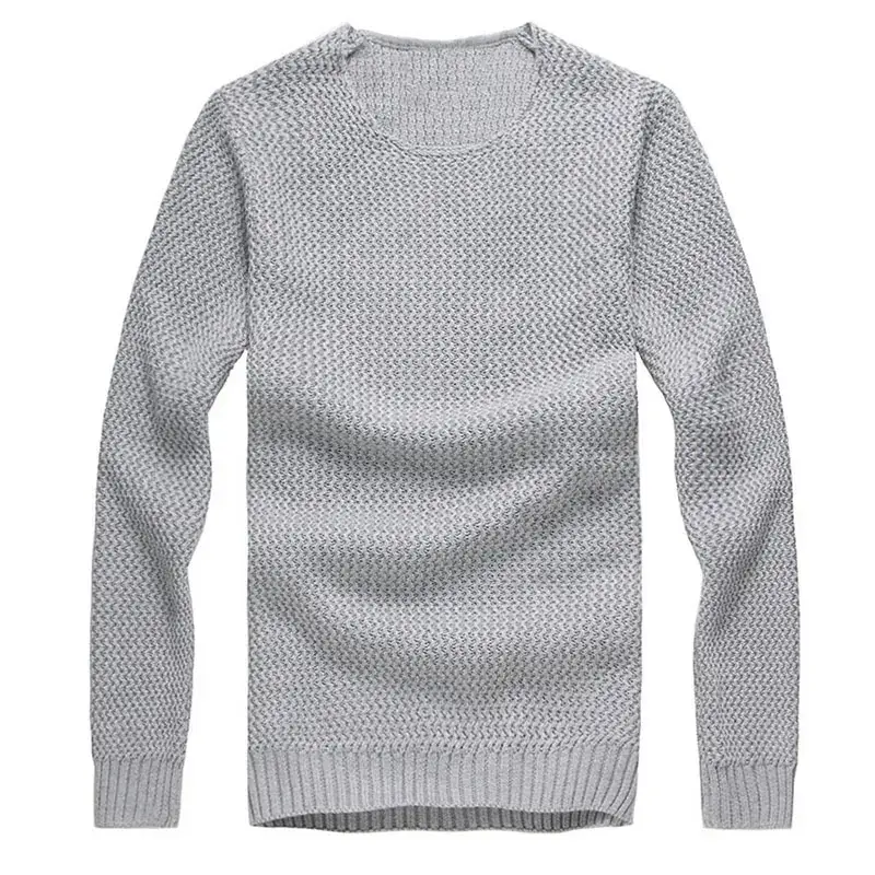 Men's Black Water Ripple Pullover Sweater Large - Image 5