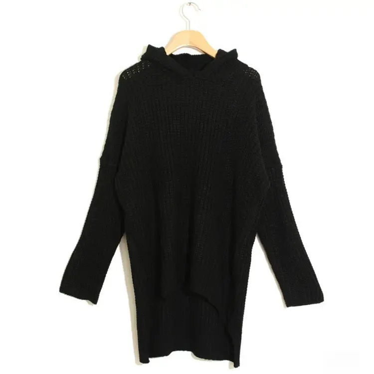 Women Knitted Sweater Coat Black Beige Boots