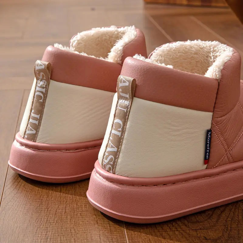 Cross-Border 2025 Cotton Slippers Men's Large Size Winter Home Indoor Non-Slip Thick-Soled Warm Slippers All Men's Cross-Border Dropshipping — feature 20