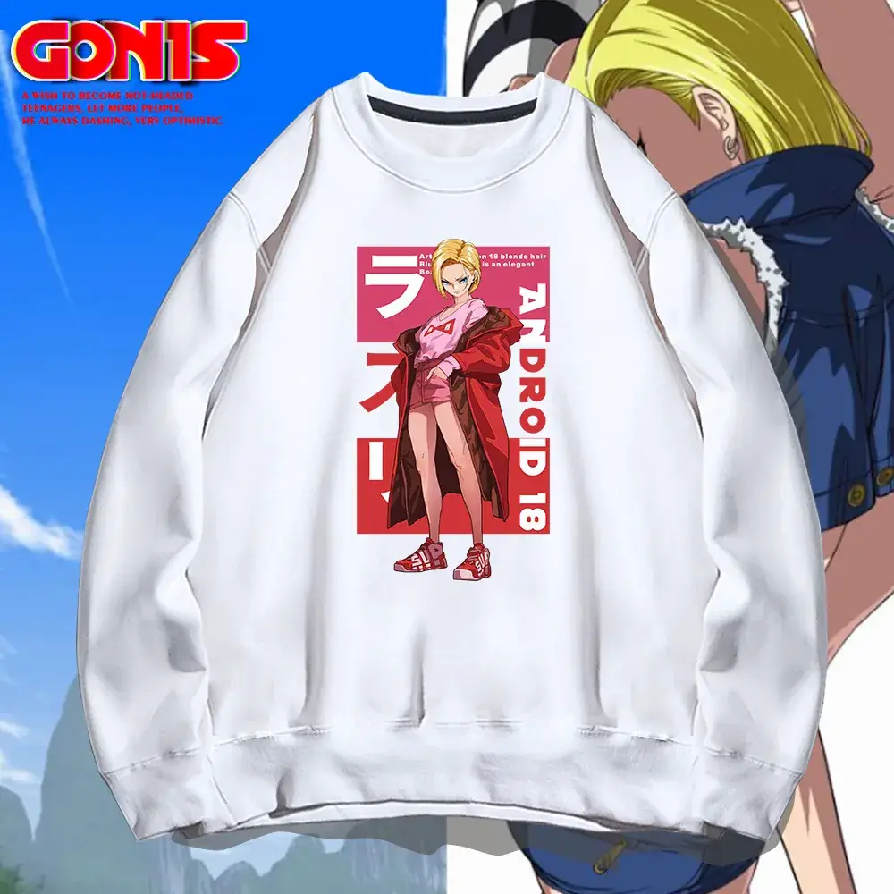 Red Dragon Ball Anime Sweater for Men Women - Image 11