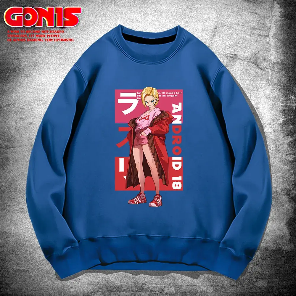 Red Dragon Ball Anime Sweater for Men Women - Image 14