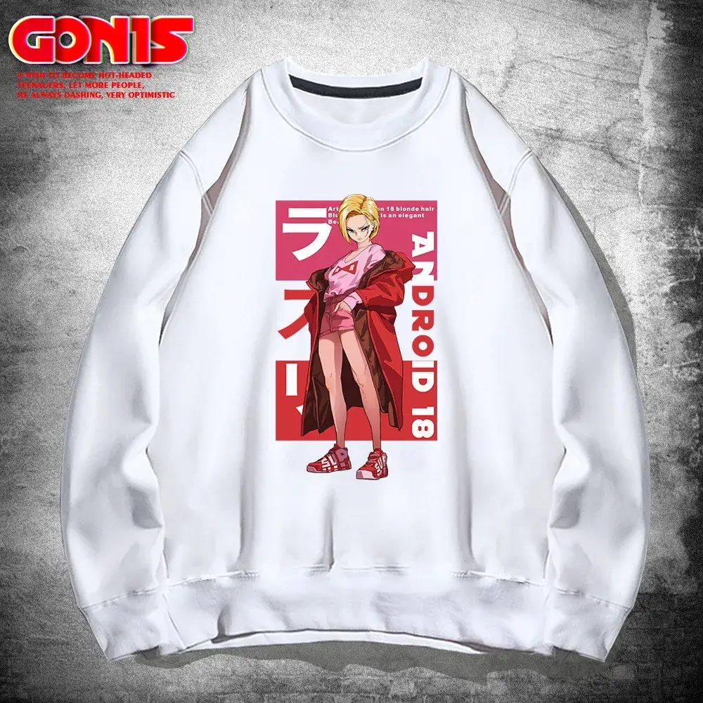 Red Dragon Ball Anime Sweater for Men Women - Image 2
