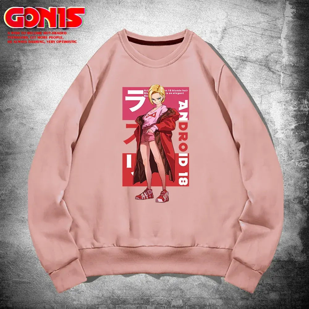 Red Dragon Ball Anime Sweater for Men Women - Image 7