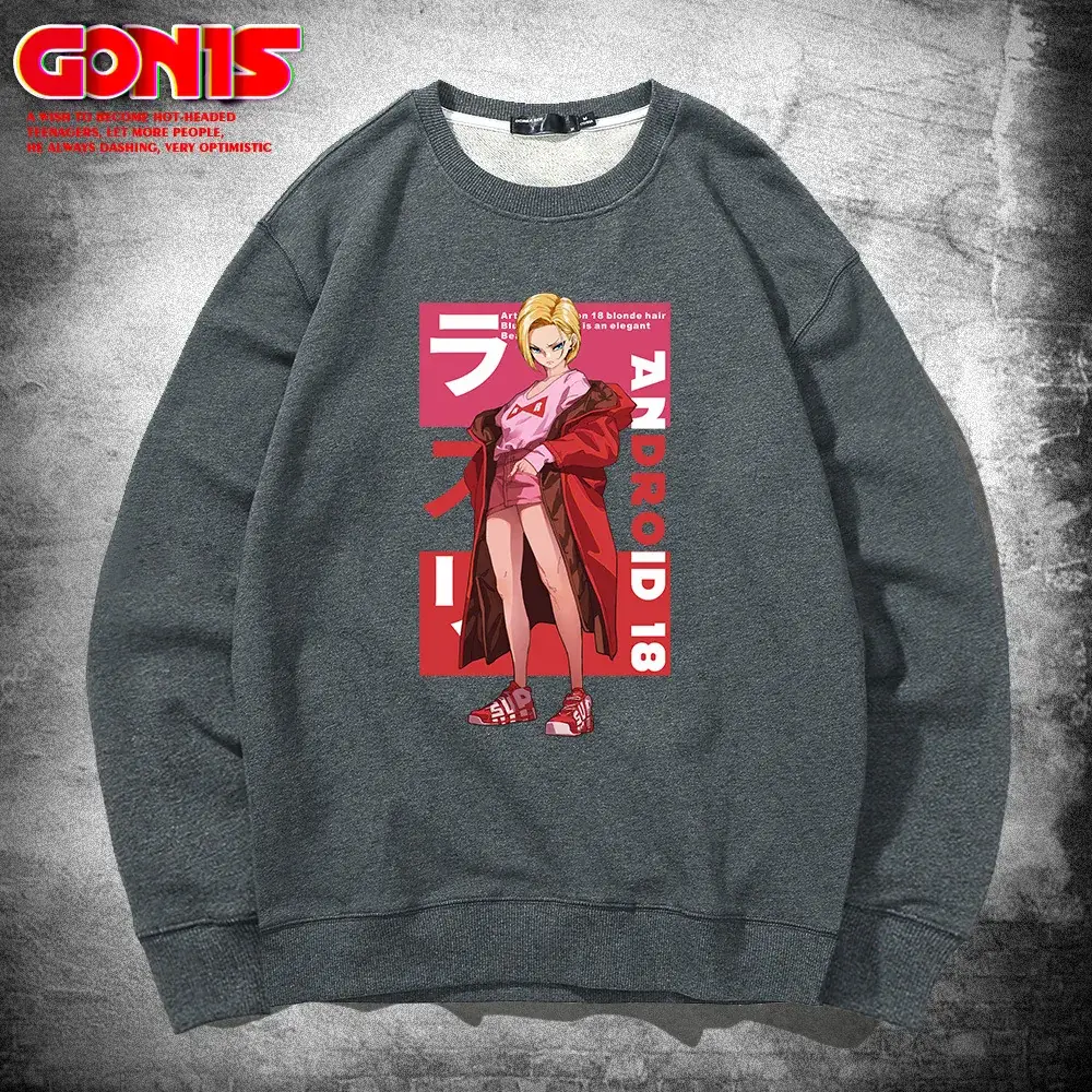 Red Dragon Ball Anime Sweater for Men Women - Image 8