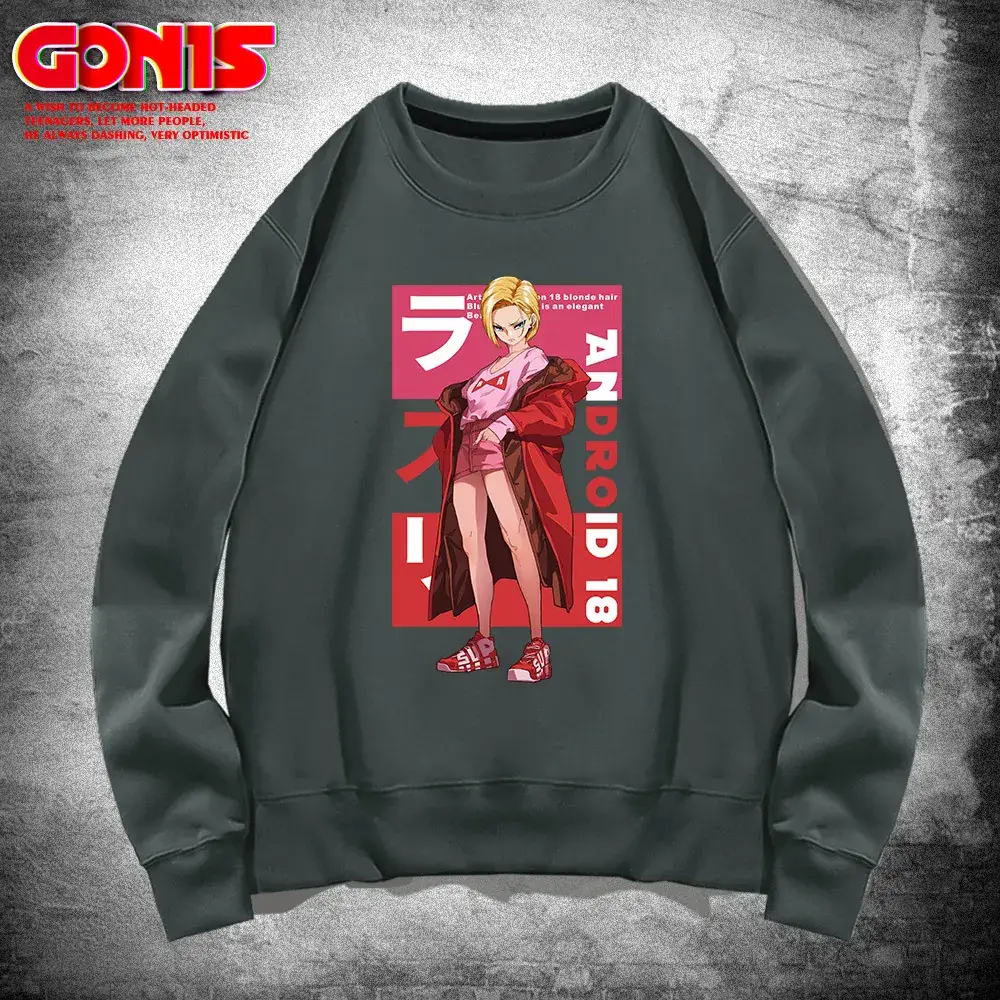 Red Dragon Ball Anime Sweater for Men Women - Image 9