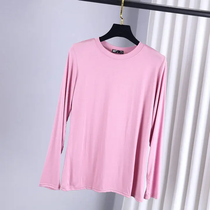 Women's Slim Fit Long Sleeve Shirt Navy Blue - Image 20