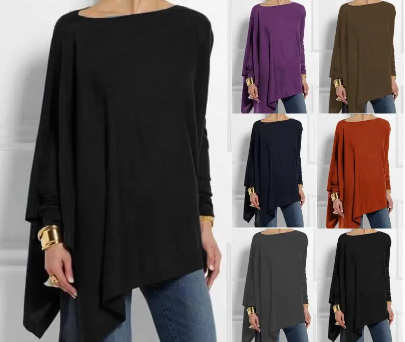 White Long Sleeve T-Shirt Jacket 6 Colors 8 Yards