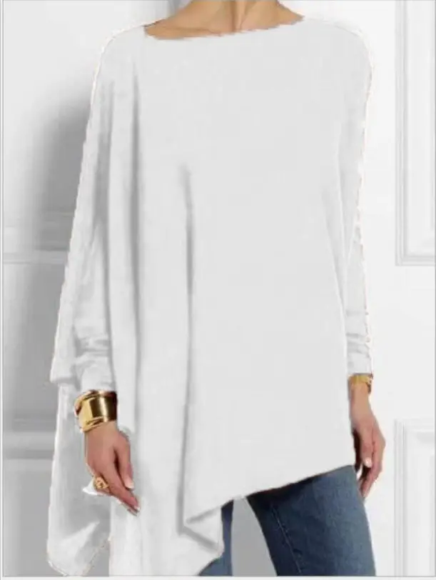 White Long Sleeve T-Shirt Jacket 6 Colors 8 Yards