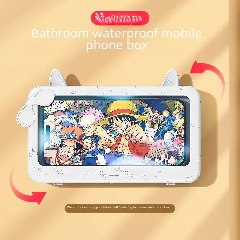 Telescopic Waterproof Phone Holder Rotatable Touch Screen - Image 5