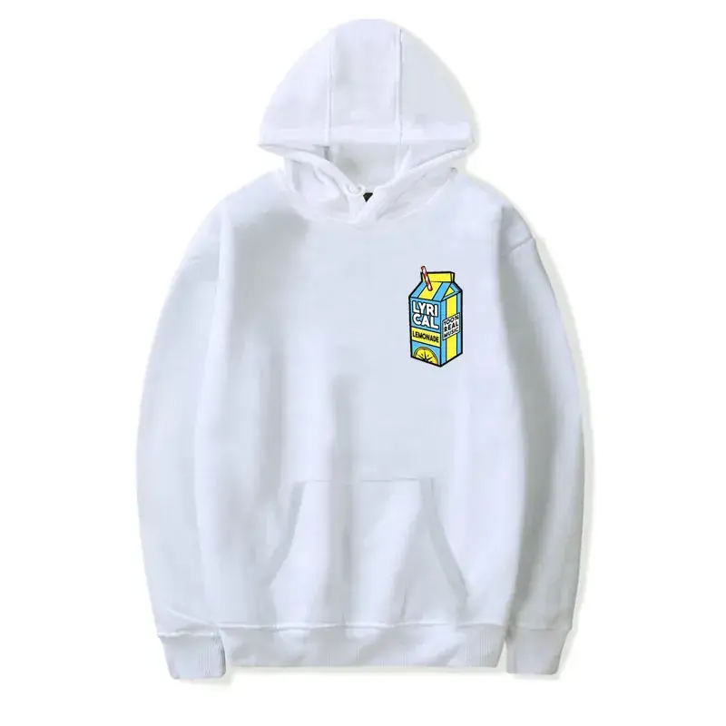 Red Hooded Sweatshirt with Lyrical Lemonade Print for Men Women - Image 11