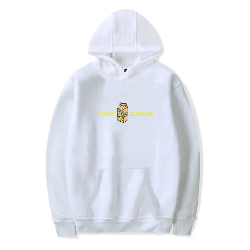 Red Hooded Sweatshirt with Lyrical Lemonade Print for Men Women - Image 15