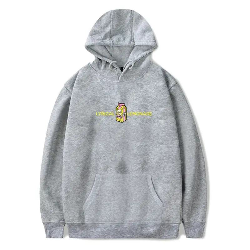 Red Hooded Sweatshirt with Lyrical Lemonade Print for Men Women - Image 16