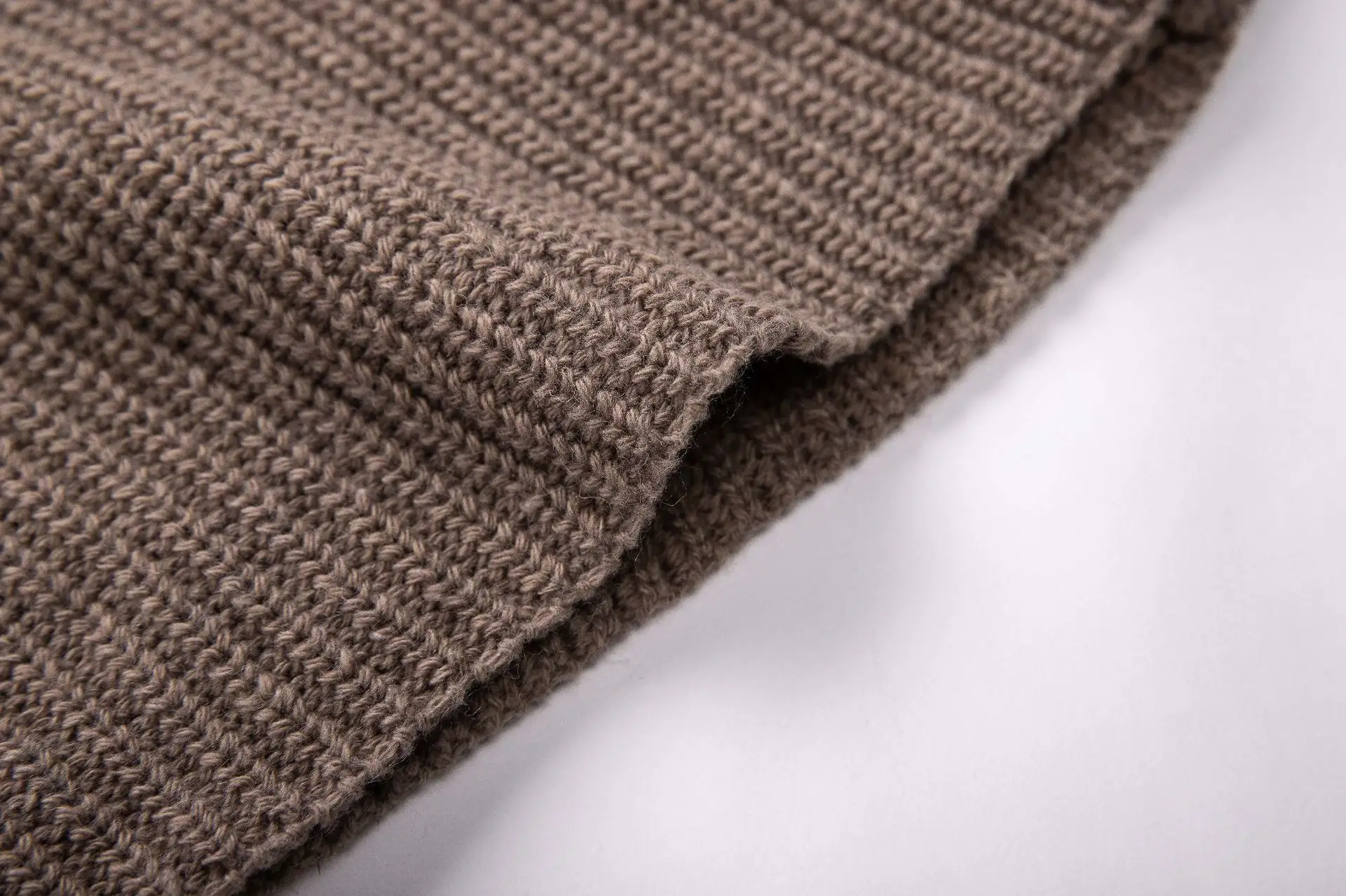 Women's Knitted Turtleneck Sweater with Retro Cape — feature 24