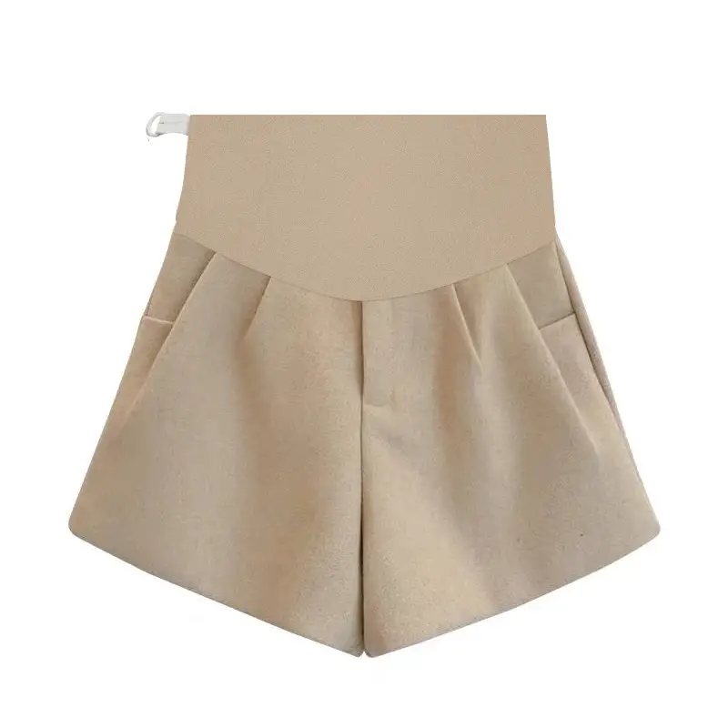 Maternity Belly Support Pants Woolen Shorts Boot Socks — feature 11