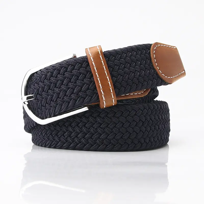 Women's Blue Braided Rope with Pin Buckle - Image 6