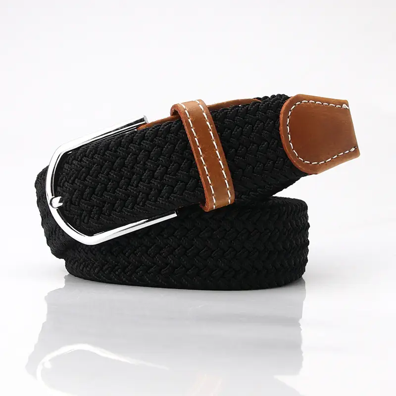 Women's Blue Braided Rope with Pin Buckle - Image 2