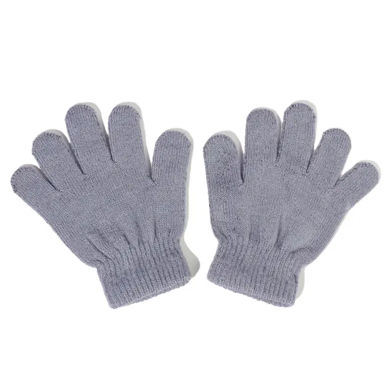 Winter Kidsren's Scarf Hat Two-Piece Set Pom-Pom Baby Baby Knitted Hat Warm Wool Fleece-Lined Thickeneded Neck Cover