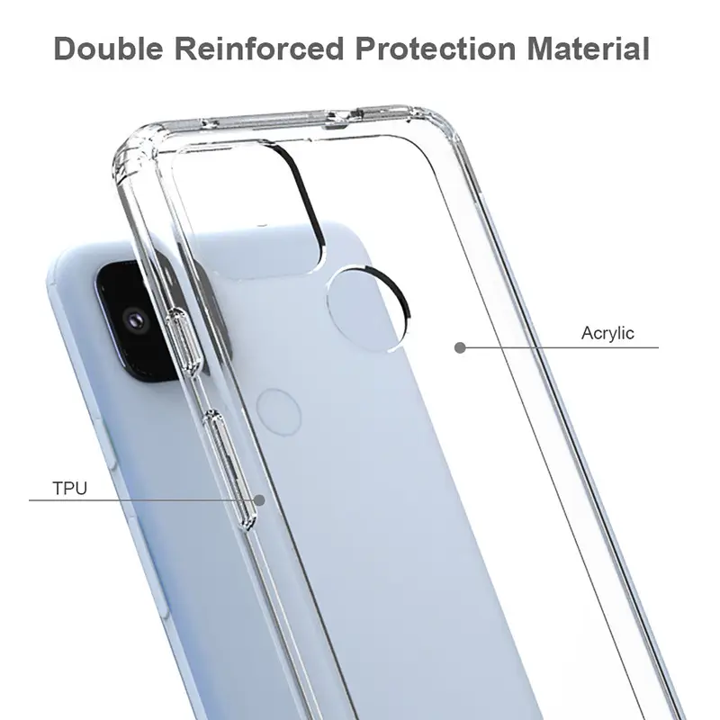 Transparent 2-In-1 Mobile Phone Case for Pixel 9A - Image 3