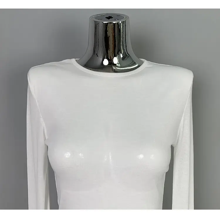 Korean Slim Fit T-Shirt Long Sleeve Round Neck — feature 41
