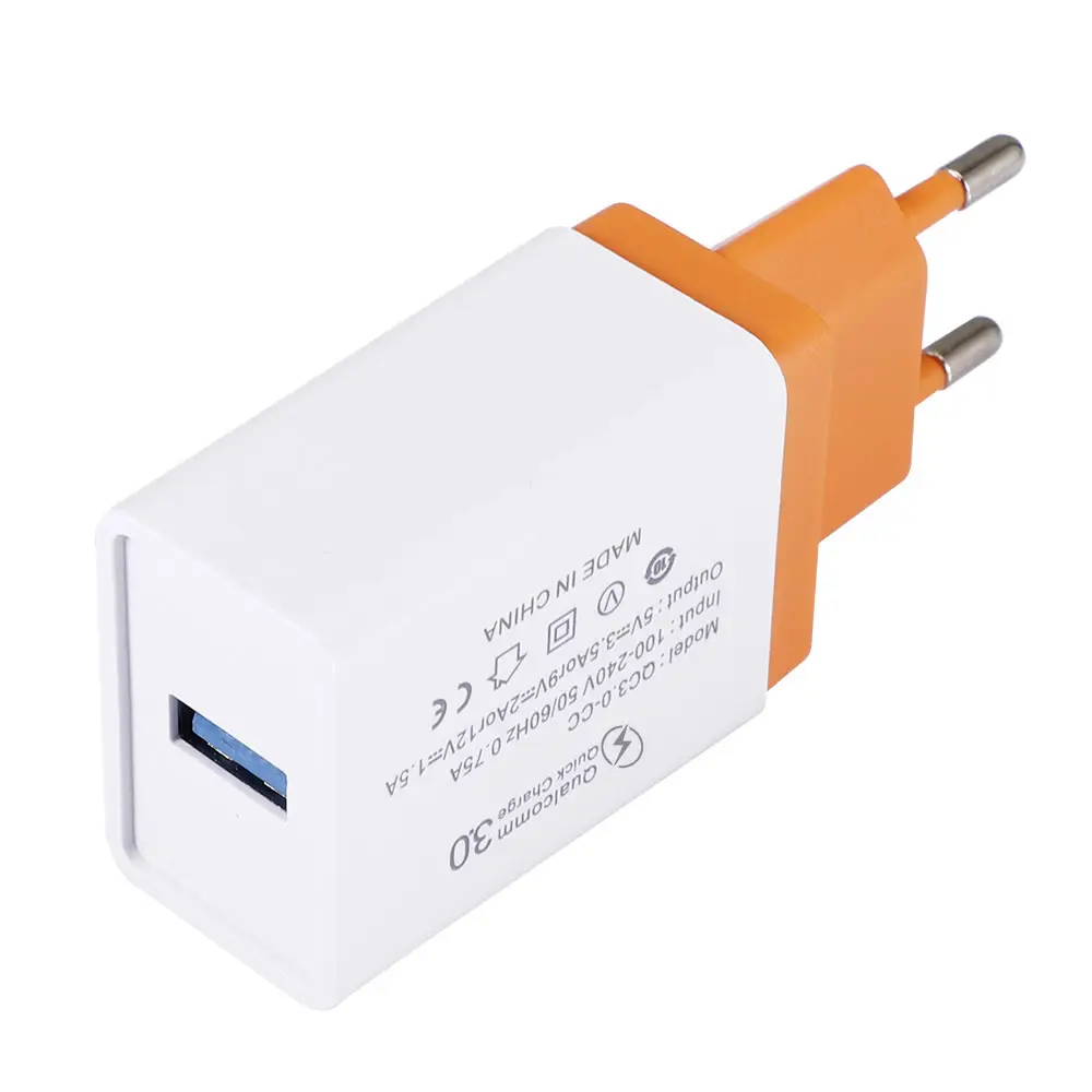 3A QC3.0 USB Fast Charger for Mobile & Tablet - Image 3