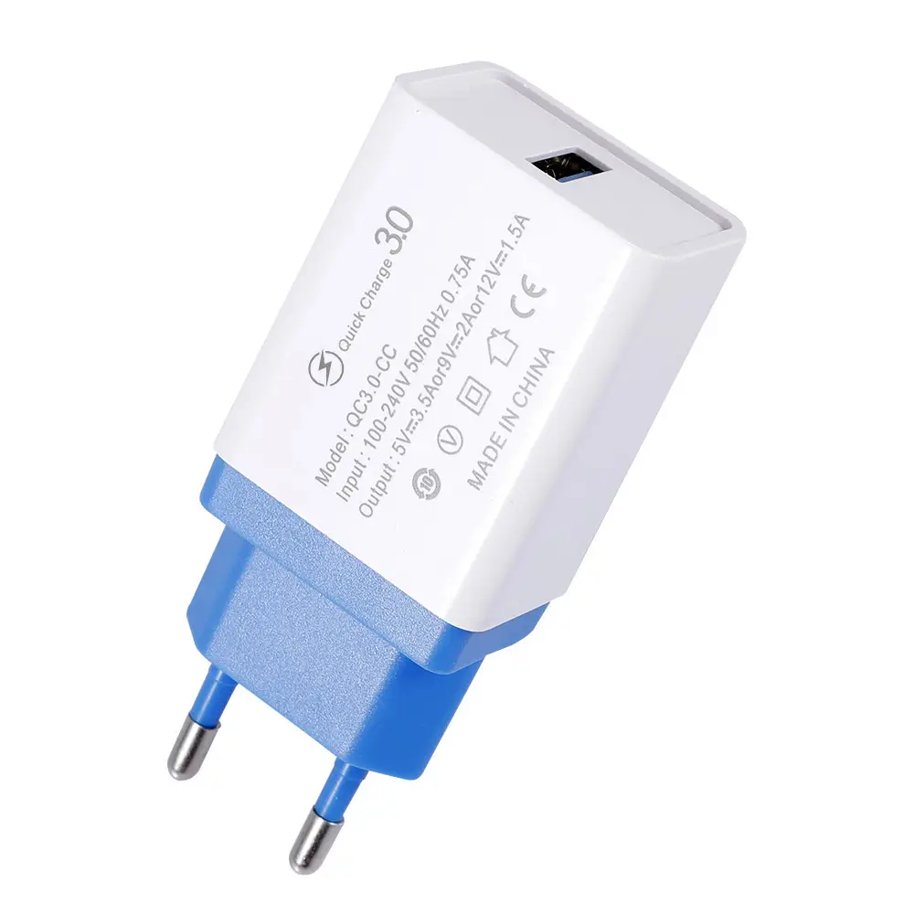 3A QC3.0 USB Fast Charger for Mobile & Tablet - Image 4