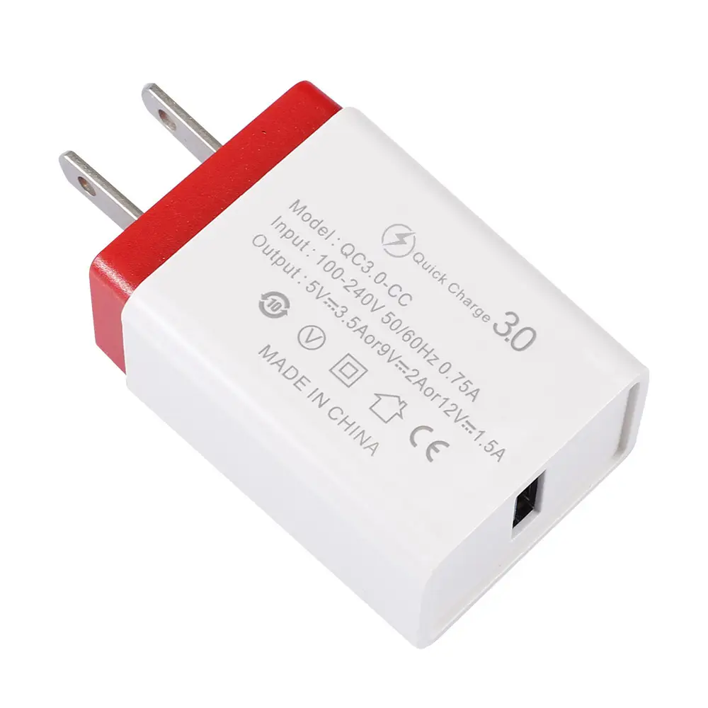 3A QC3.0 USB Fast Charger for Mobile & Tablet - Image 5