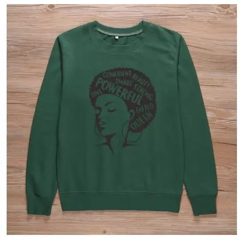Pink Round Neck Sweatshirt with Confidence Graphic - Image 5