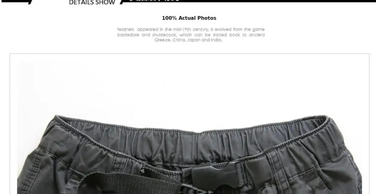 Men Capri Pants Olive Green 5cm Elastic Waist — feature 60