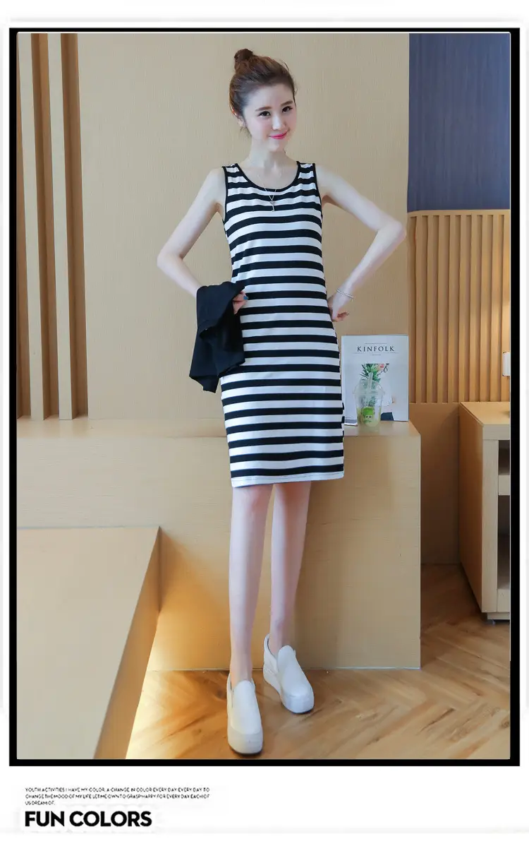 Women Hello Print Striped Skirt Summer Suit 2025 — feature 13