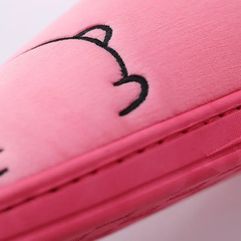 Autumn and winter new Korean version of the cartoon bear cotton slippers indoor and outdoor comfortable warm couple plush cotton slippers wholesale - Image 9