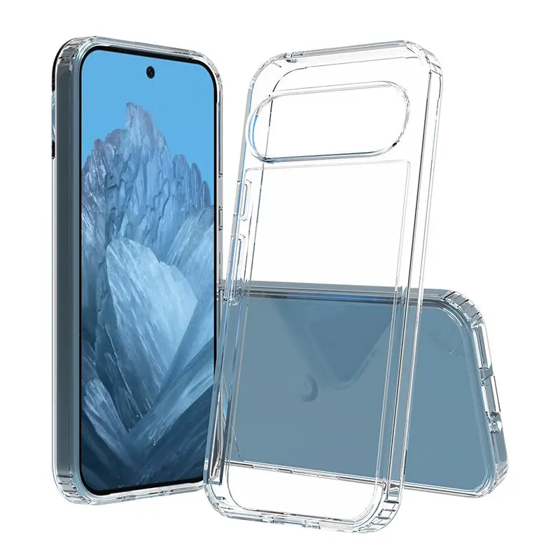 Google Pixel 10 9A 8A 7A 6A Pro 5A XL Transparent Mobile Case