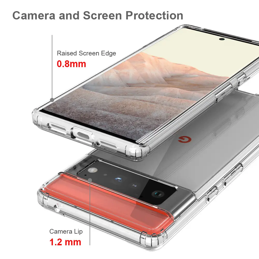 Google Pixel 10 9A 8A 7A 6A Pro 5A XL Transparent Mobile Case — feature 10