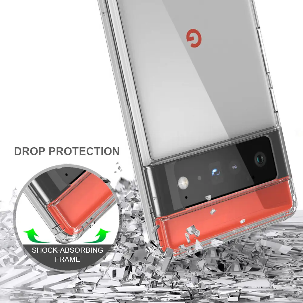 Google Pixel 10 9A 8A 7A 6A Pro 5A XL Transparent Mobile Case — feature 7