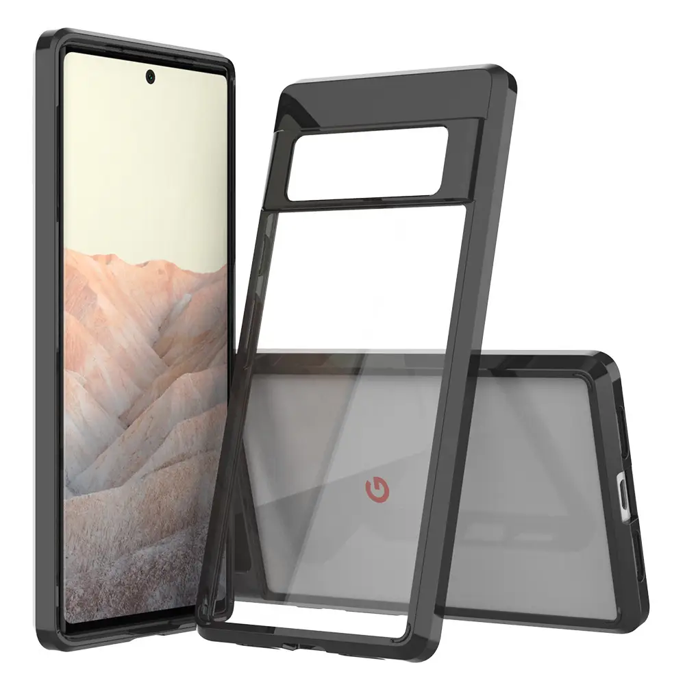 Google Pixel 10 9A 8A 7A 6A Pro 5A XL Transparent Mobile Case