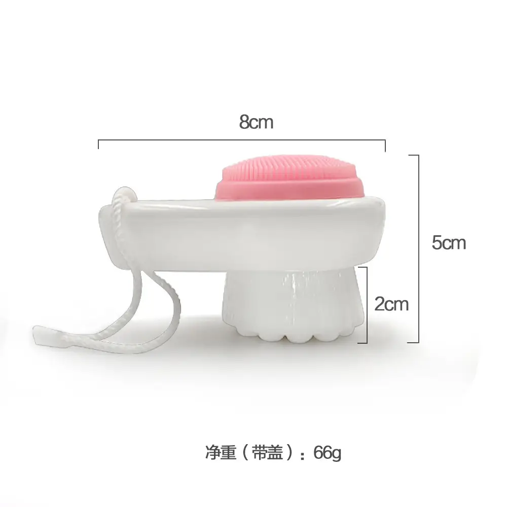 Double-Sided Silicone Face Washing Brush for Pore Cleansing - Image 11