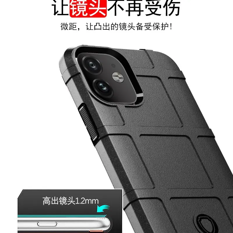 Drop-resistant iPhone case for 15 Pro Max with micro-microfiber grip