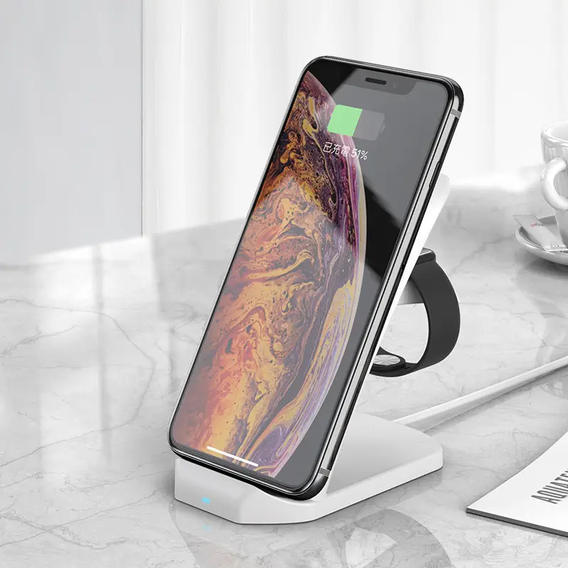 Wireless Charger Stand for Apple Watch & Phone Foldable 2-in-1