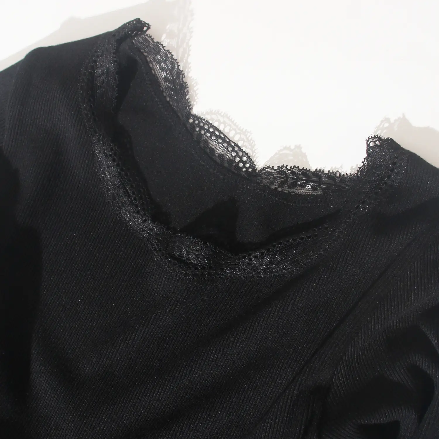 Black Ruffled Turtleneck for Women Winter Warmth — feature 17