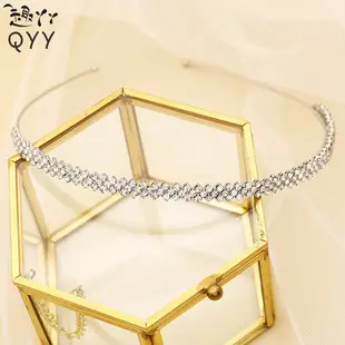 Double Layered Pearl Bridal Headband 2cm Height 12.5cm Width — feature 5