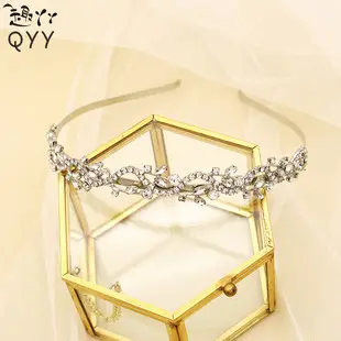 Double Layered Pearl Bridal Headband 2cm Height 12.5cm Width — feature 6