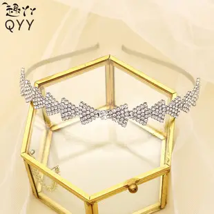Double Layered Pearl Bridal Headband 2cm Height 12.5cm Width — feature 7