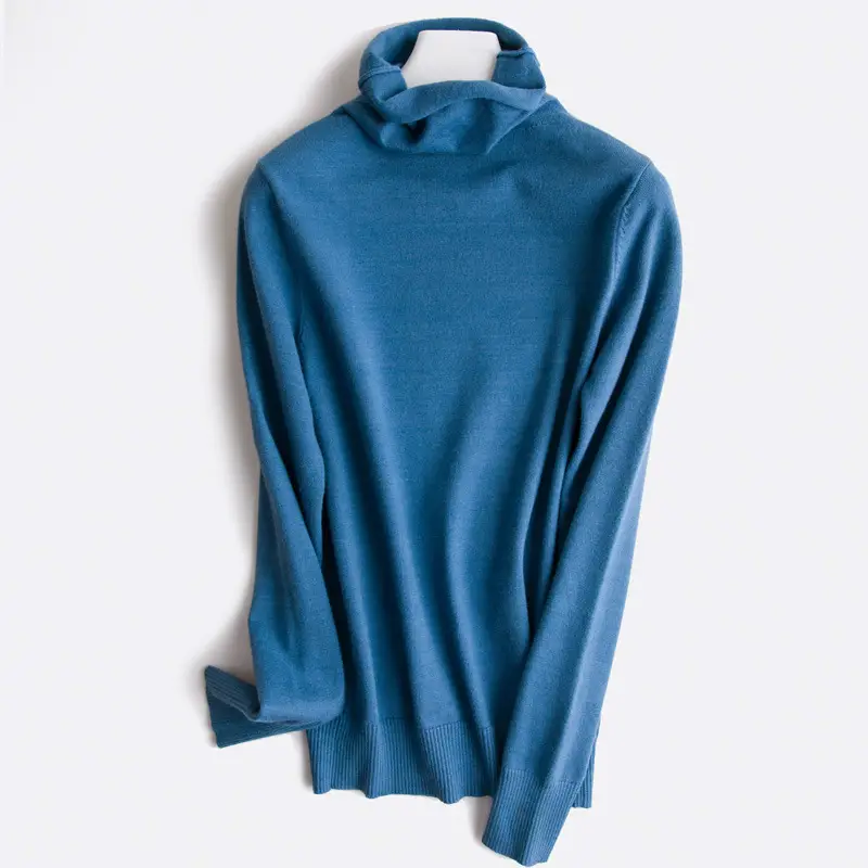 Women's 25W Turtleneck Knitwear Olive Green - Image 9